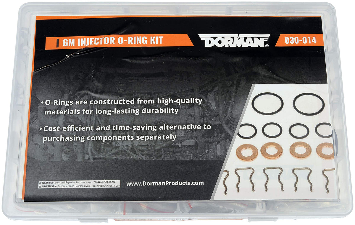 Dorman 030-014 Fuel Injector O-Ring Tech Tray, 376 Piece