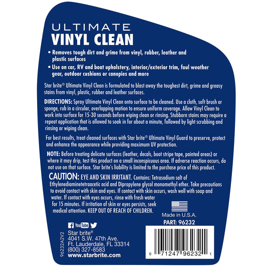 STAR BRITE 096232 STAR BRITE Ultimate Vinyl Clean Multi-Surface Cleaner