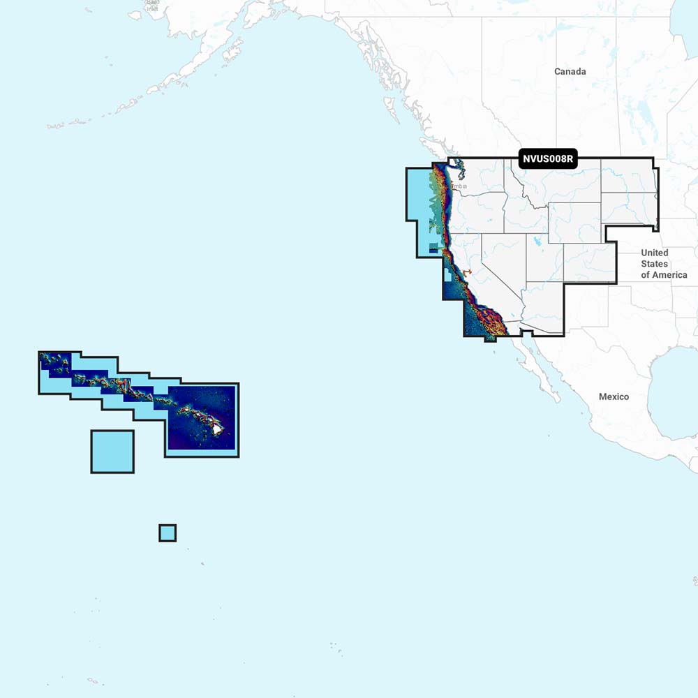 Garmin 010-C1292-00 Navionics Vision+™ NVUS008R U.S. West