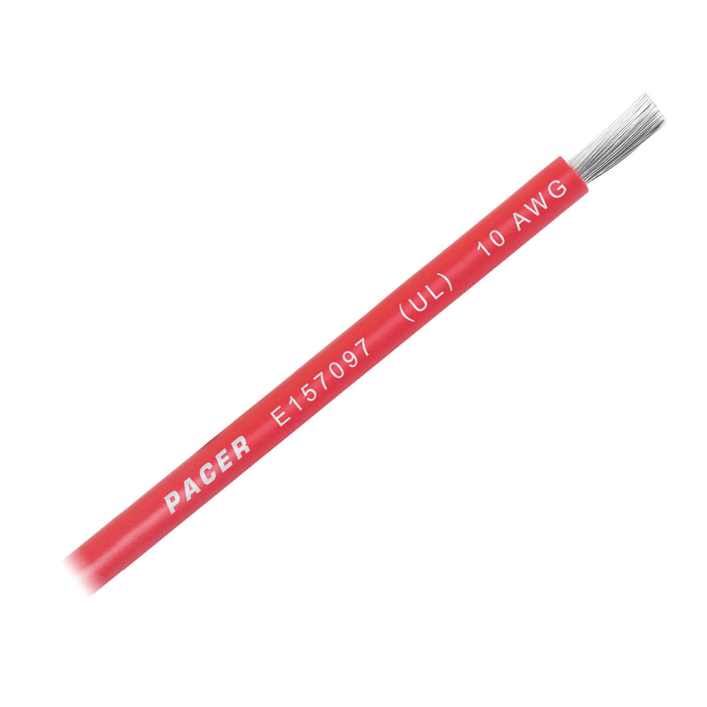 Pacer WUL10RD-FT Pacer Red 10 AWG Battery Cable - Sold By The Foot