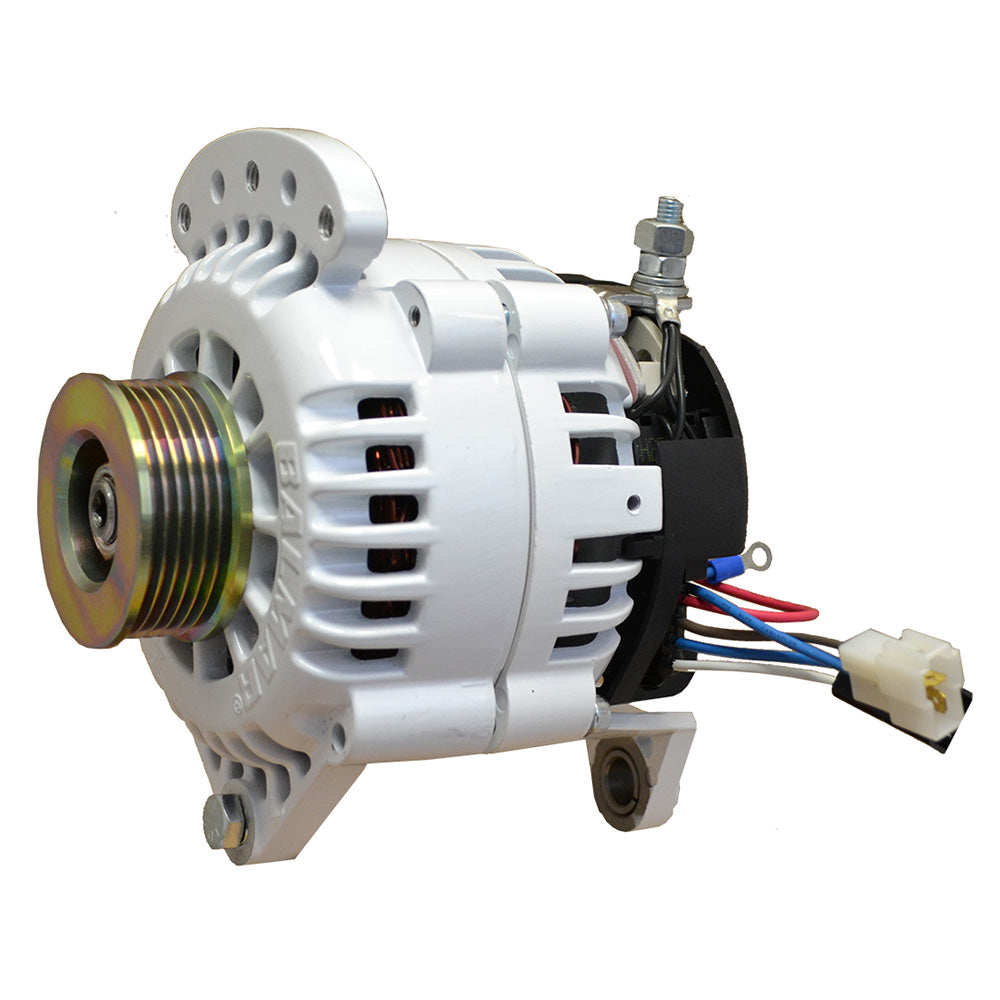 Balmar 604-120-K6 Balmar Alternator 120 AMP 12V 4" Dual Foot Saddle K6 Pulley w/Isolated Ground