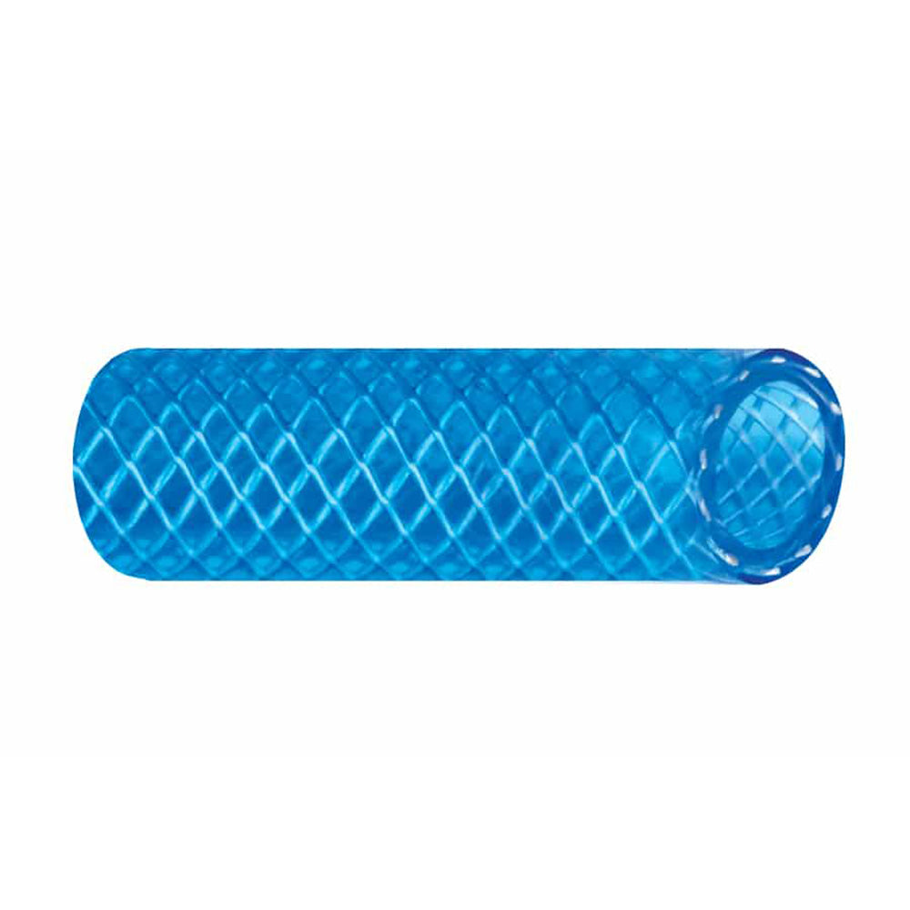 Trident Marine 165-0586-FT Trident Marine 5/8" Reinforced PVC (FDA) Cold Water Feed Line Hose - Drinking Water Safe - Translucent Blue - Sold by the Foot