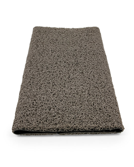 CAMCO 42964 Camco 42964 Gray Premium Wrap Around RV Step Rug (PVC Material (17.5" x 18"))