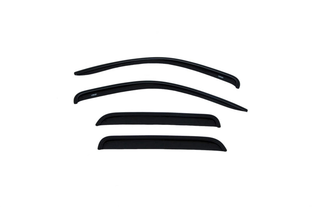AVS 94656 AVS Tape-On Vent Visors Fit 2005-2007 Dodge Dakota Quad/08-11 Dakota Crew Cab