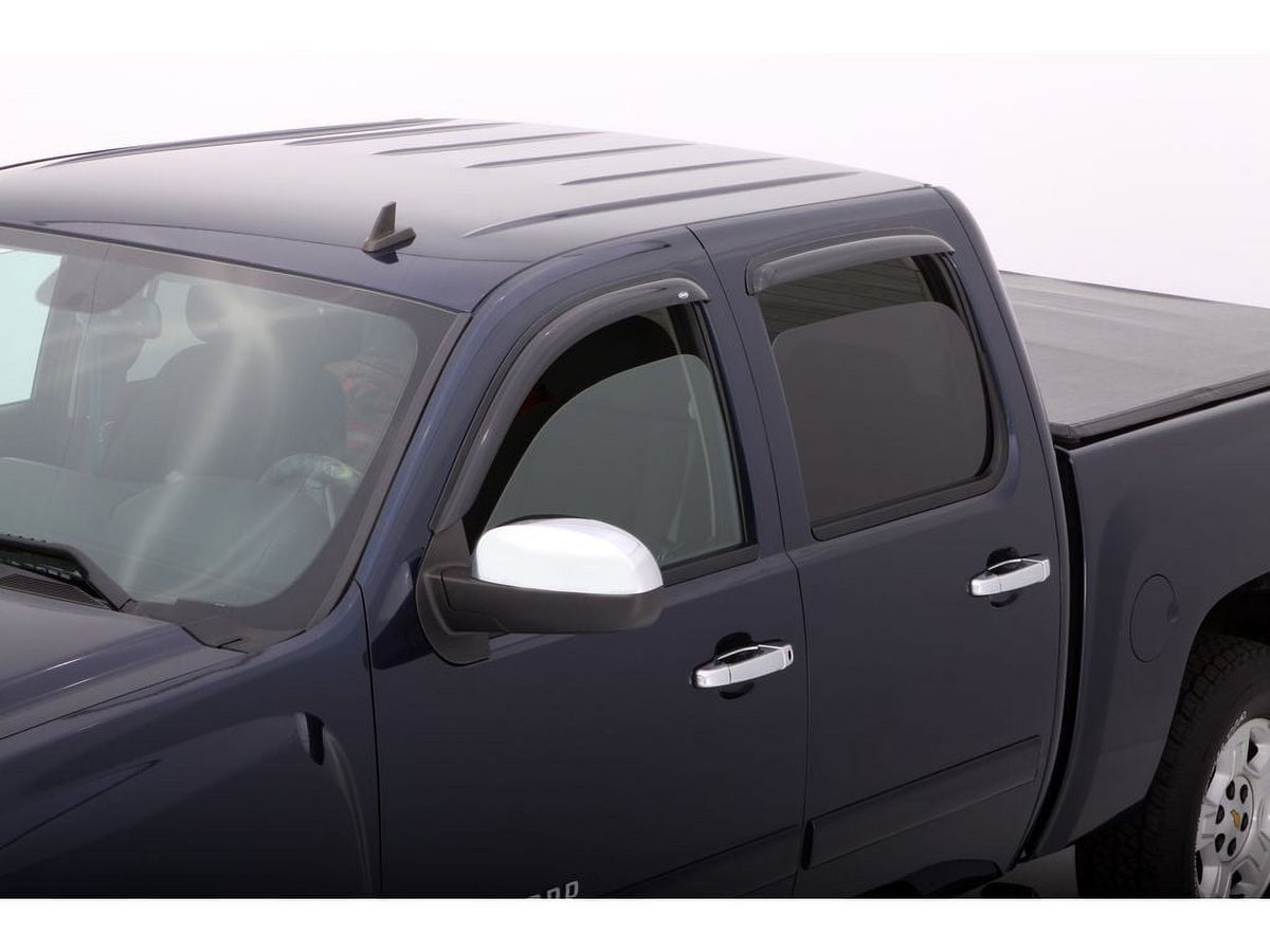 AVS 94040 AVS Tape-On Vent Visors Fit 07-13 Silv/Sra 1500,07-14 2500/3500 Extended Cab