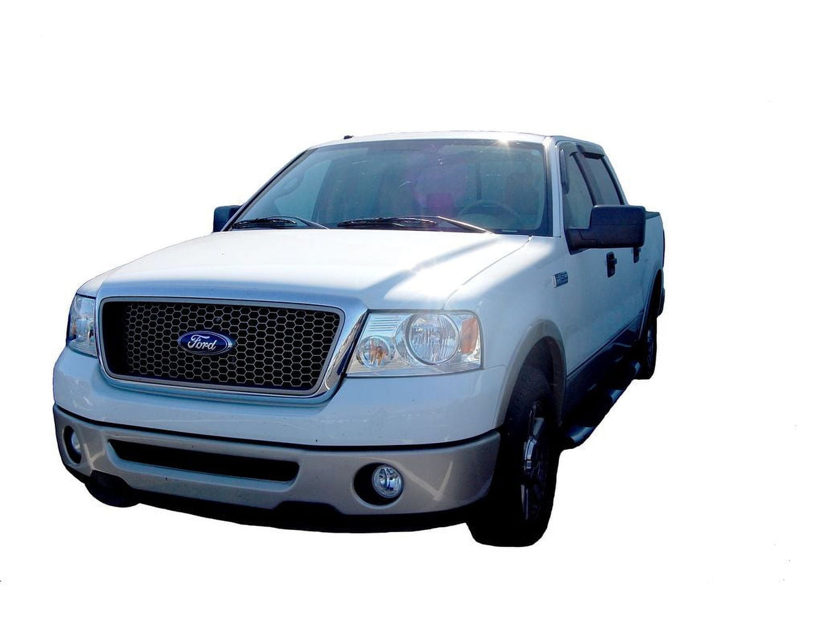 AVS 94443 Auto VentShade (AVS) 94443 Tape-On Vent Visors Fit 04-08 Ford F150 SuperCrew/06-08 Lincoln Mark LT