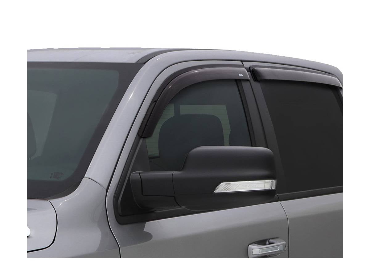 AVS 94813 Auto VentShade (AVS) 94813 Tape-On Vent Visors Fit 2019-2025 Dodge Ram 1500 Quad Cab