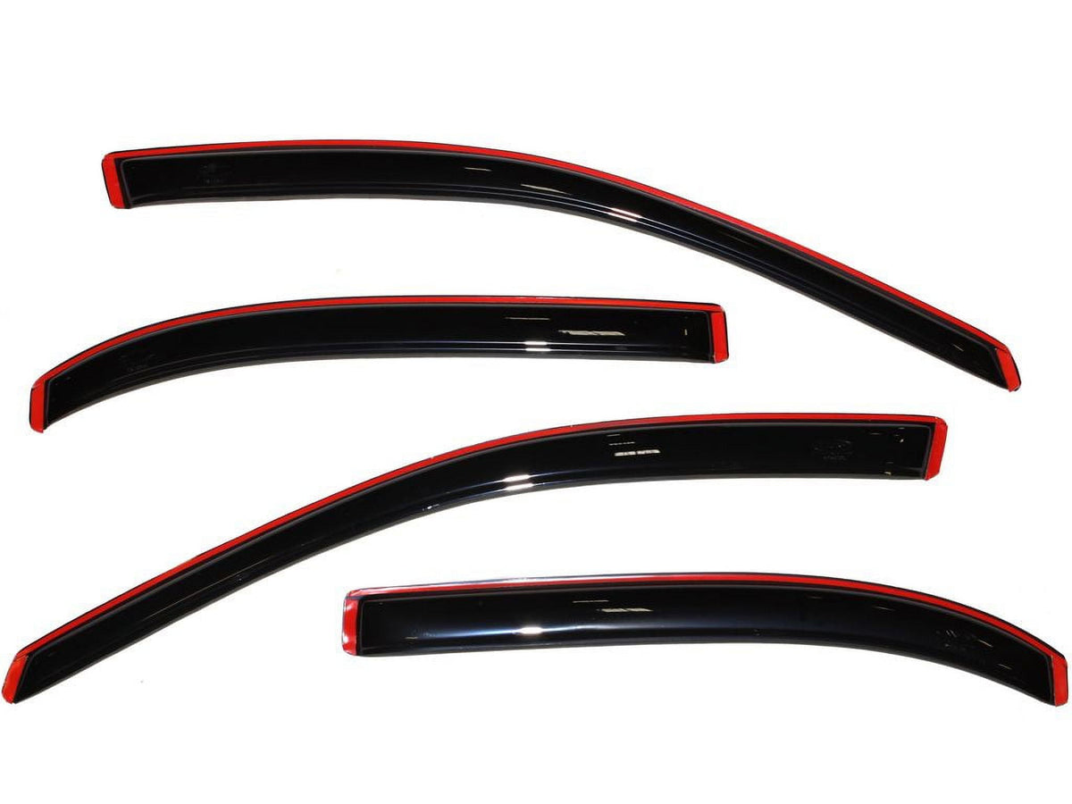 AVS 194712 Auto VentShade (AVS) 194712 In-Channel Ventvisor Window Deflectors Fits 2016-2019 Chevrolet Cruze (Excludes Classic Model), 4 pcs. Smoke-