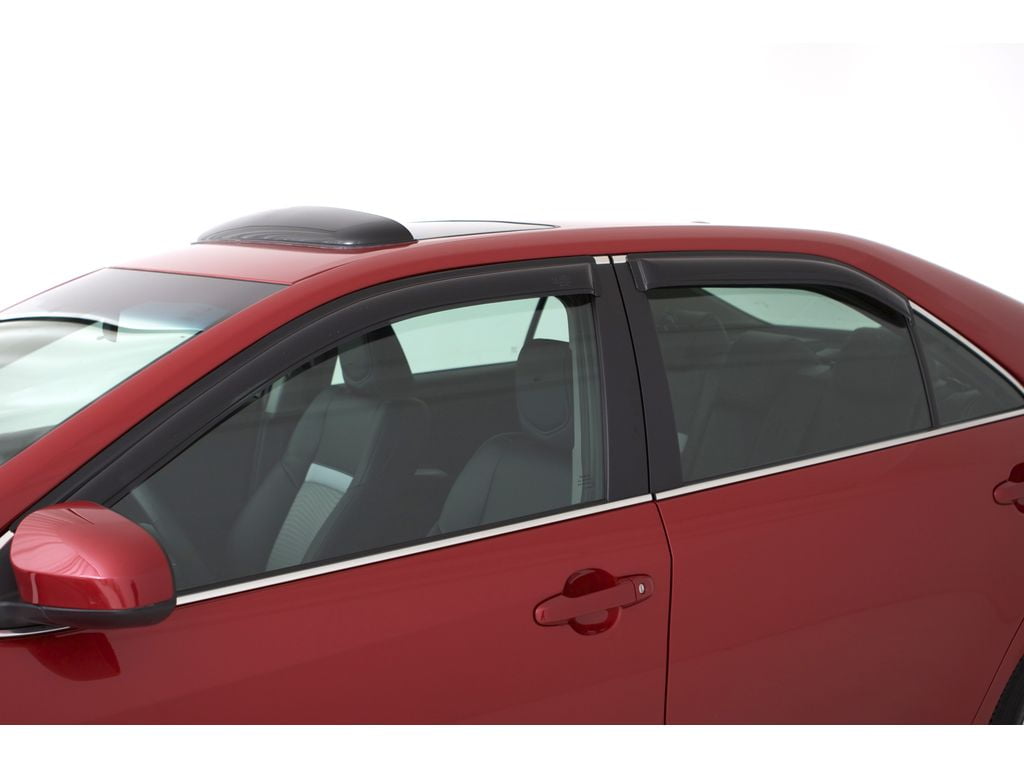 AVS 94822 Auto VentShade (AVS) 94822 Outside Mount Ventvisor Window Deflectors Front & Rear Set 4 Pc. Set Fits 2012-2014 Toyota Camry