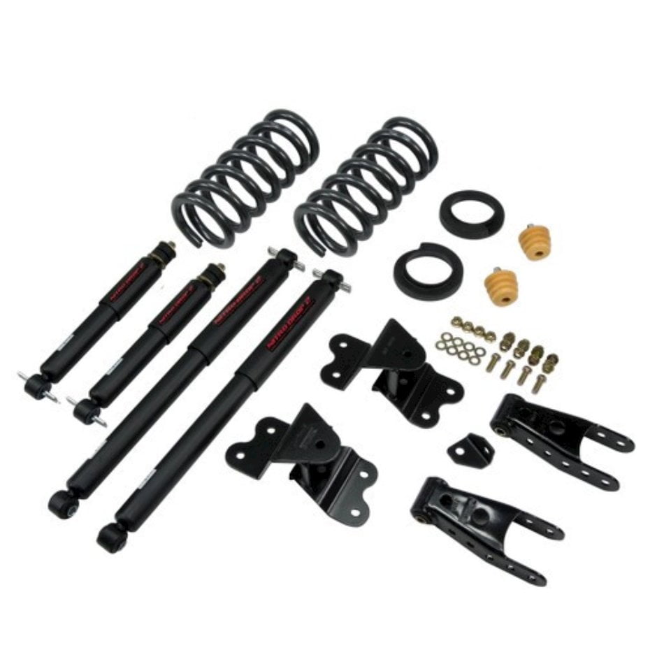 Belltech Suspension 686ND Belltech LOWERING KIT WITH ND2 SHOCKS Fits select: 1988-1990,1992-1998 CHEVROLET GMT-400 C1500