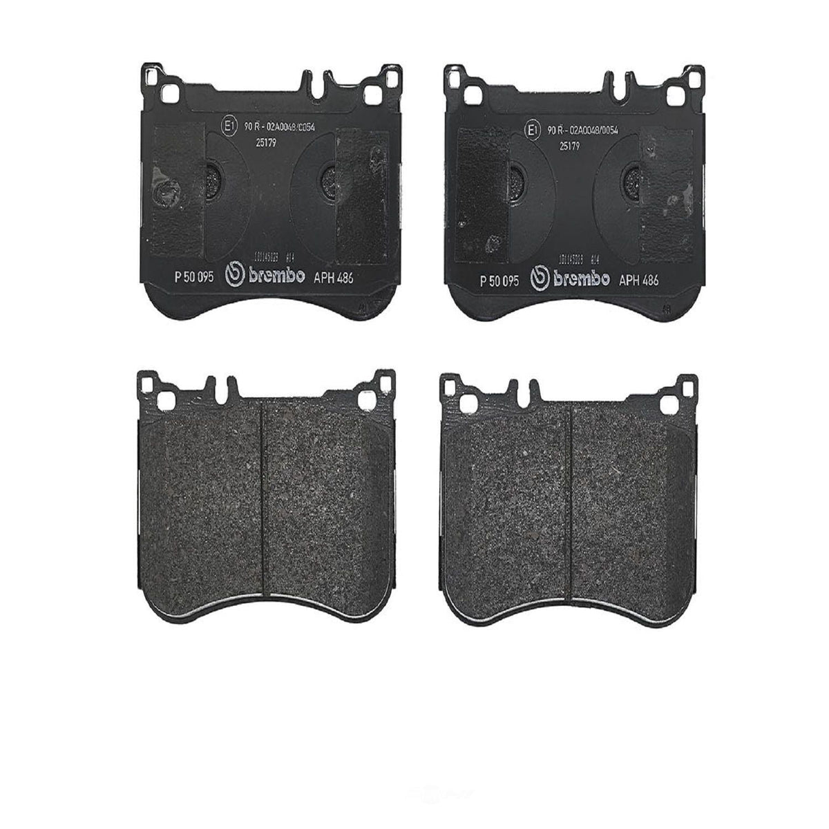 Brembo P50095 Brembo P50095 Premium Low-Met OE Equivalent Pad