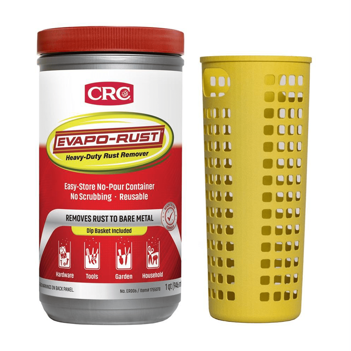 CRC Industries ER006 CRC Industries Evapo-Rust Heavy-Duty Rust Remover 1X32OZ