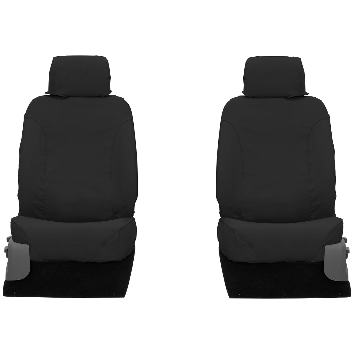 Covercraft SS3353PCCH Covercraft Polycotton SeatSaver Custom Seat Covers for Chevrolet/GMC/Hummer Models – SS3353PCCH – 1st Row Bucket Seats – Charcoal