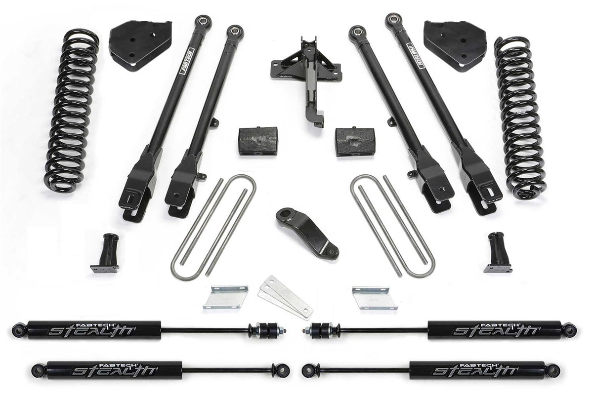 Fabtech K2337M Fabtech K2337m 4 Link Lift System Fits 17 20 F 450 Super Duty F 550 Super Duty Fits select: 2017-2019 FORD F450