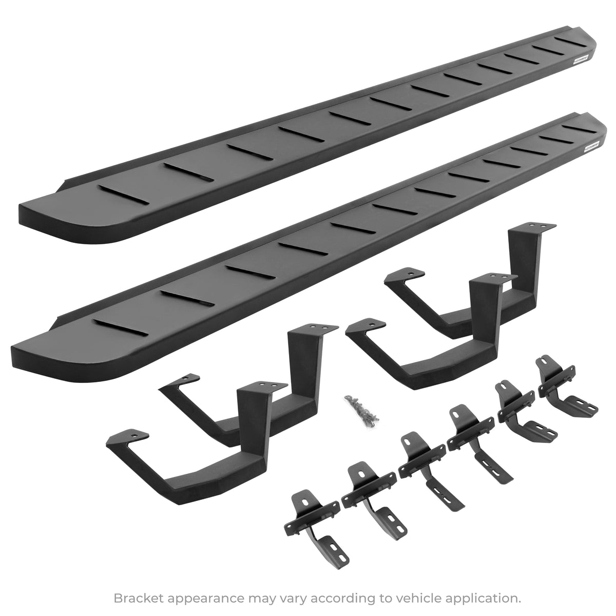 Go Rhino! 6340488020PC Go Rhino 6340488020PC RB10 Running Boards with Mounting Brackets, 2 Pairs Drop Steps Kit For 19-24 GMC, Chevrolet Fits select: 2019-2023 CHEVROLET SILVERADO, 2019-2023 GMC SIERRA
