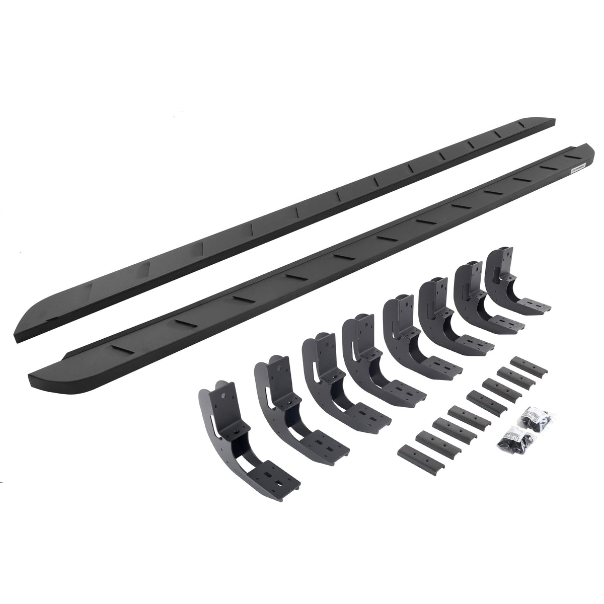Go Rhino! 63404880SPC Go Rhino 63404880SPC RB10 Slim Line Running Boards with Mounting Brackets Kit For 19-24 GMC, Chevrolet Fits select: 2019-2023 CHEVROLET SILVERADO, 2019-2023 GMC SIERRA