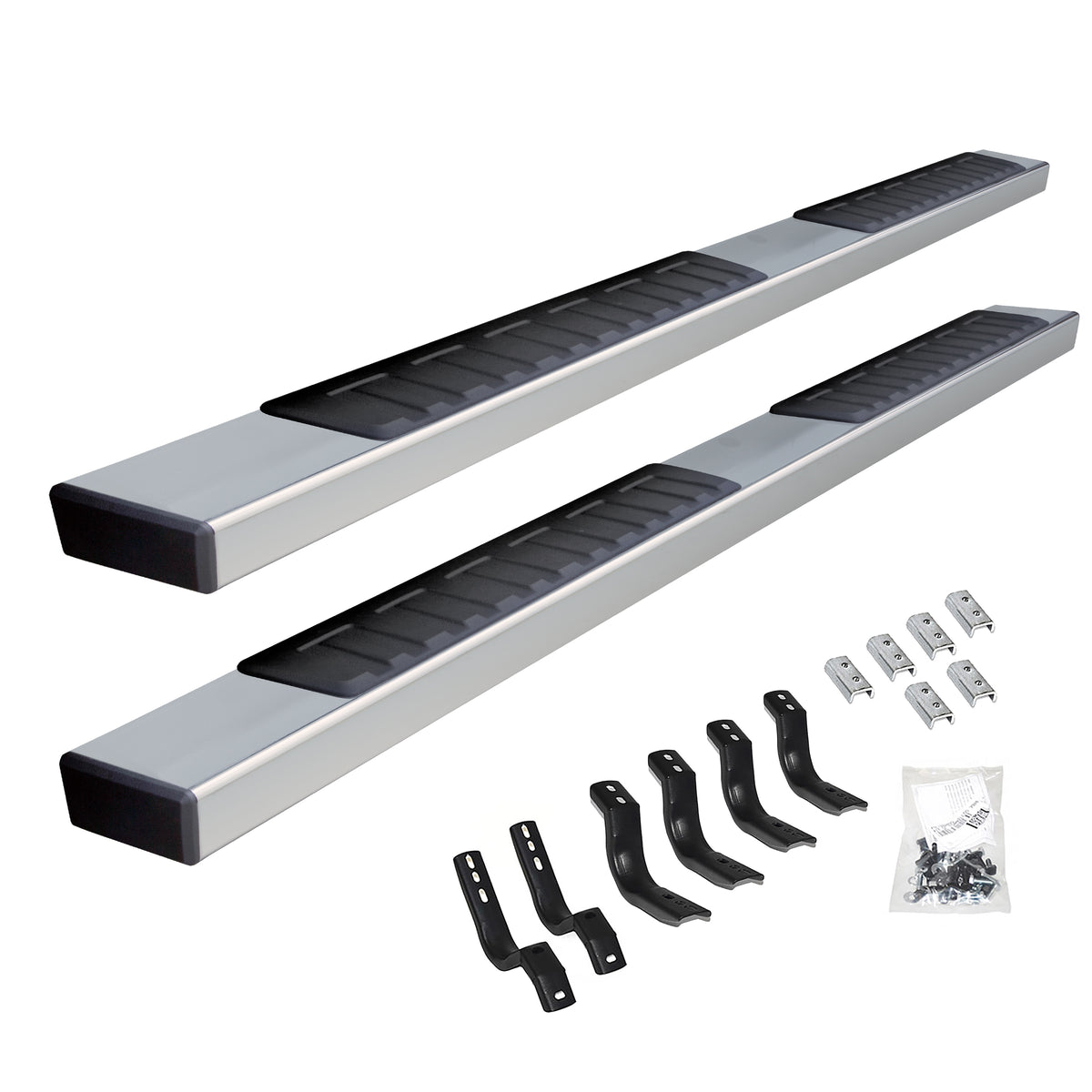 Go Rhino! 6862443580PS Go Rhino 6862443580PS 6" OE Xtreme II Side Steps with Mounting Brackets Kit - Double Cab Only For Toyota 22-24 Tundra (Extended Cab Pickup)