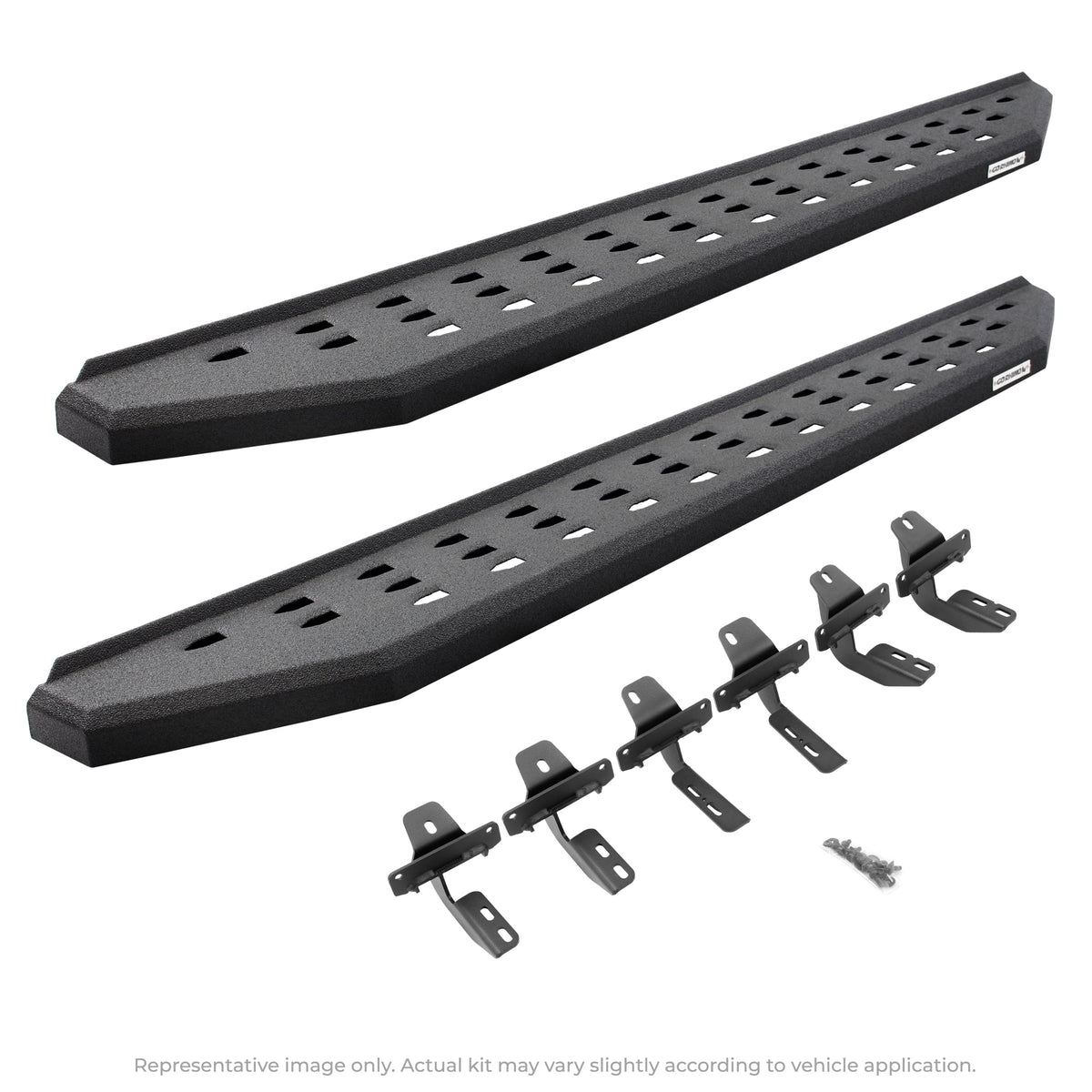 Go Rhino! 69417780T Go Rhino 69417780T RB20 Running Boards with Mounting Brackets Kit For Ford 15-23 F-150, Ford 17-23 F-250 Super Duty, Ford 17-23 F-350 Super Duty Fits select: 2015-2023 FORD F150, 2017-2022 FORD F250