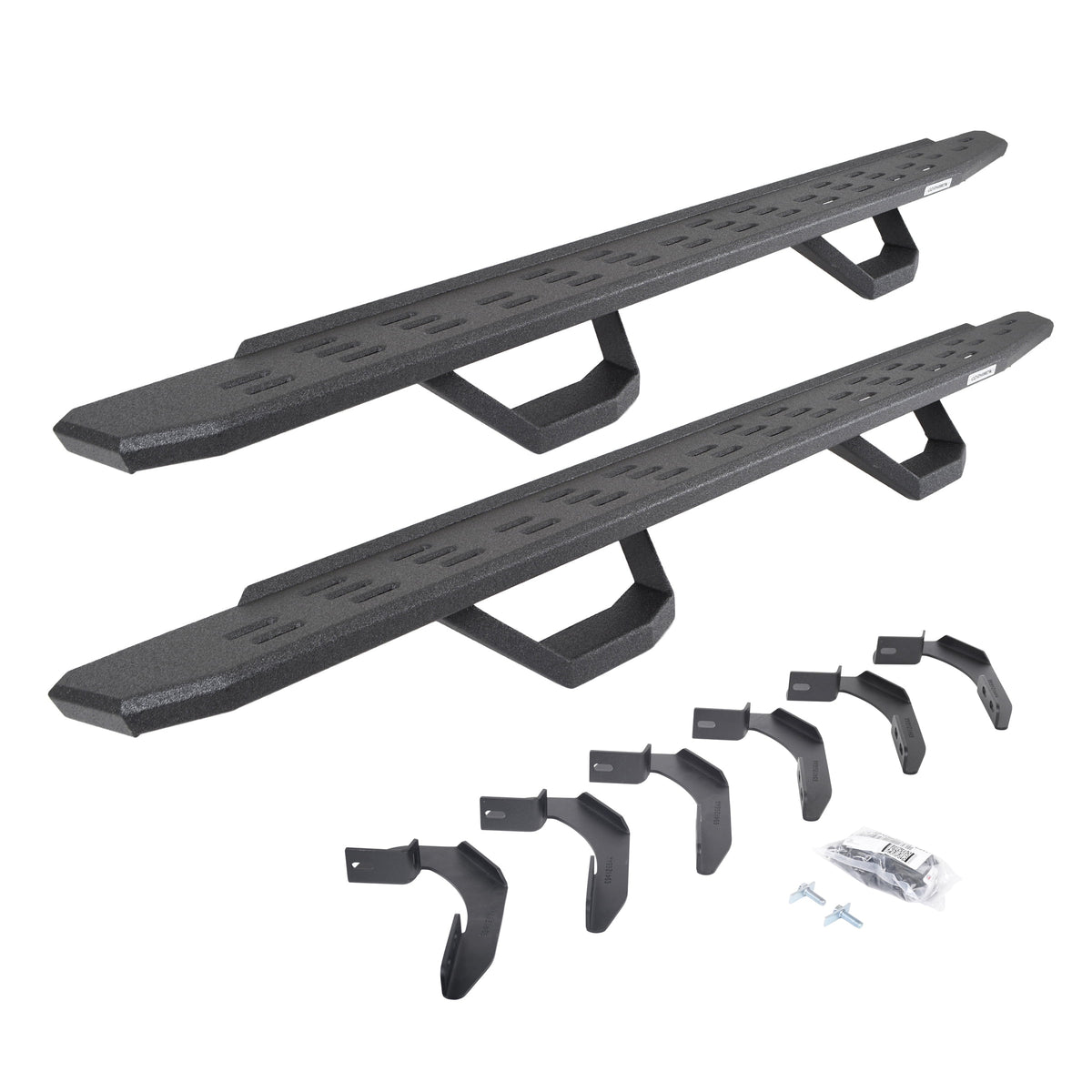 Go Rhino! 6961268020T Go Rhino 6961268020T RB30 Running Boards with Mounting Brackets, 2 Pairs Drop Steps Kit For Ford 04-14 F-150 Fits select: 2004-2014 FORD F150