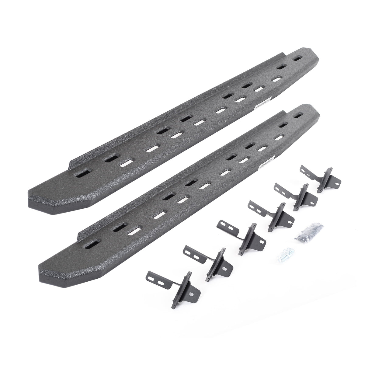 Go Rhino! 69613157ST Go Rhino 69613157ST RB30 Slim Line Running Boards with Mounting Bracket Kit For Ford 21-24 Bronco