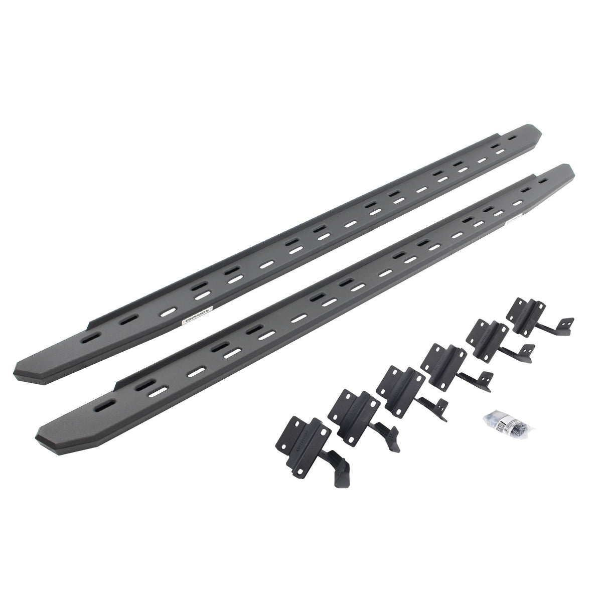 Go Rhino! 69615587SPC Go Rhino 69615587SPC RB30 Slim Line Running Boards with Mounting Bracket Kit For 15-24 F-150, F-250 Super Duty, F-350 Super Duty (Crew Cab Pickup)