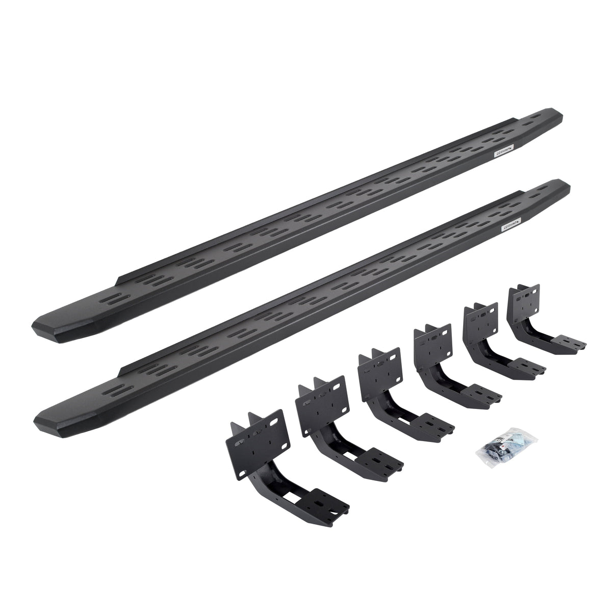 Go Rhino! 69630680PC Go Rhino RB30 Textured Black Running Boards Fits 2019-2026 Ram 1500 (69630680PC)