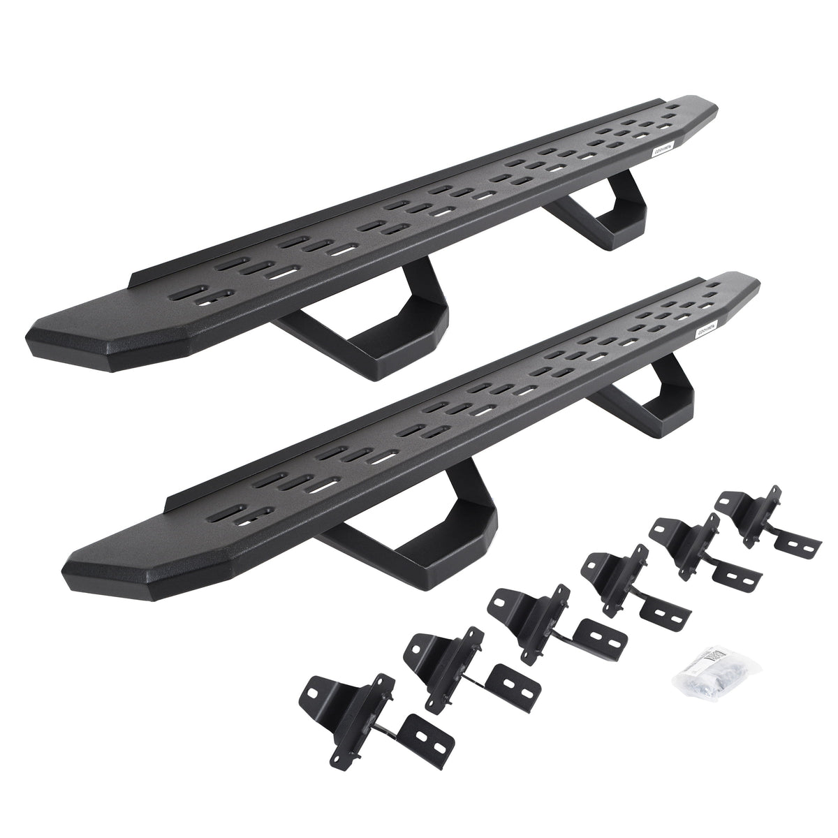 Go Rhino! 6965067320PC Go Rhino 6965067320PC RB30 Running Boards with Mounting Brackets, 2 Pairs Drop Steps Kit For Jeep 18-24 Wrangler Fits select: 2018-2019,2021 JEEP WRANGLER UNLIMITED