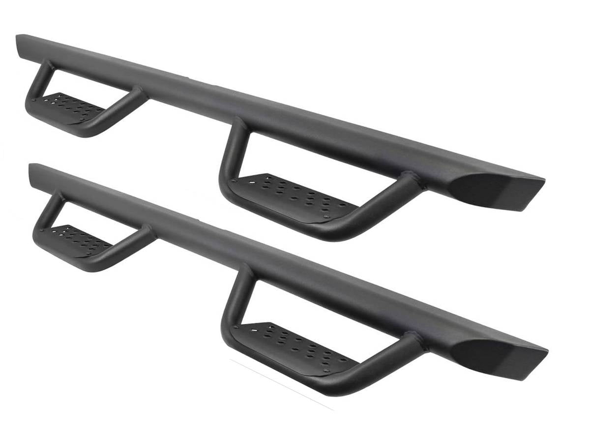 Go Rhino! D224506T Go Rhino D224506T Dominator Xtreme D2 Side Steps with Rocker Panel Mounting Bracket Kit For Jeep 18-24 Wrangler
