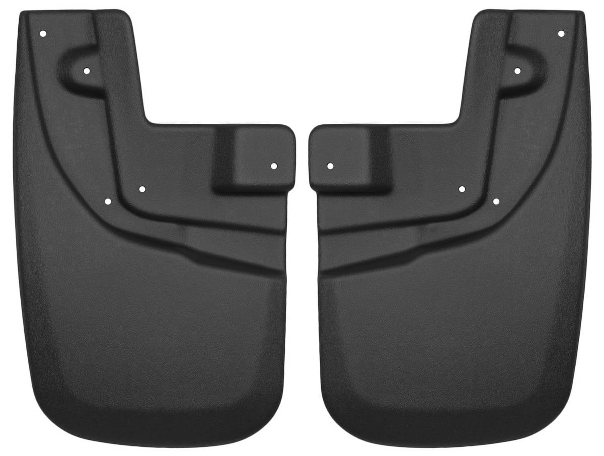 Husky Liners 56931 Husky Liners 56931 Custom Molded Mud Flaps Fit 05-15 Tacoma My Tacoma, PreRunner, TRD w/ OE Fender Flares & Mud Flaps Front