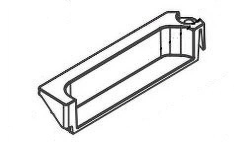 Norcold 50718 Norcold 628017; Refrigerator Door Handle; Black
