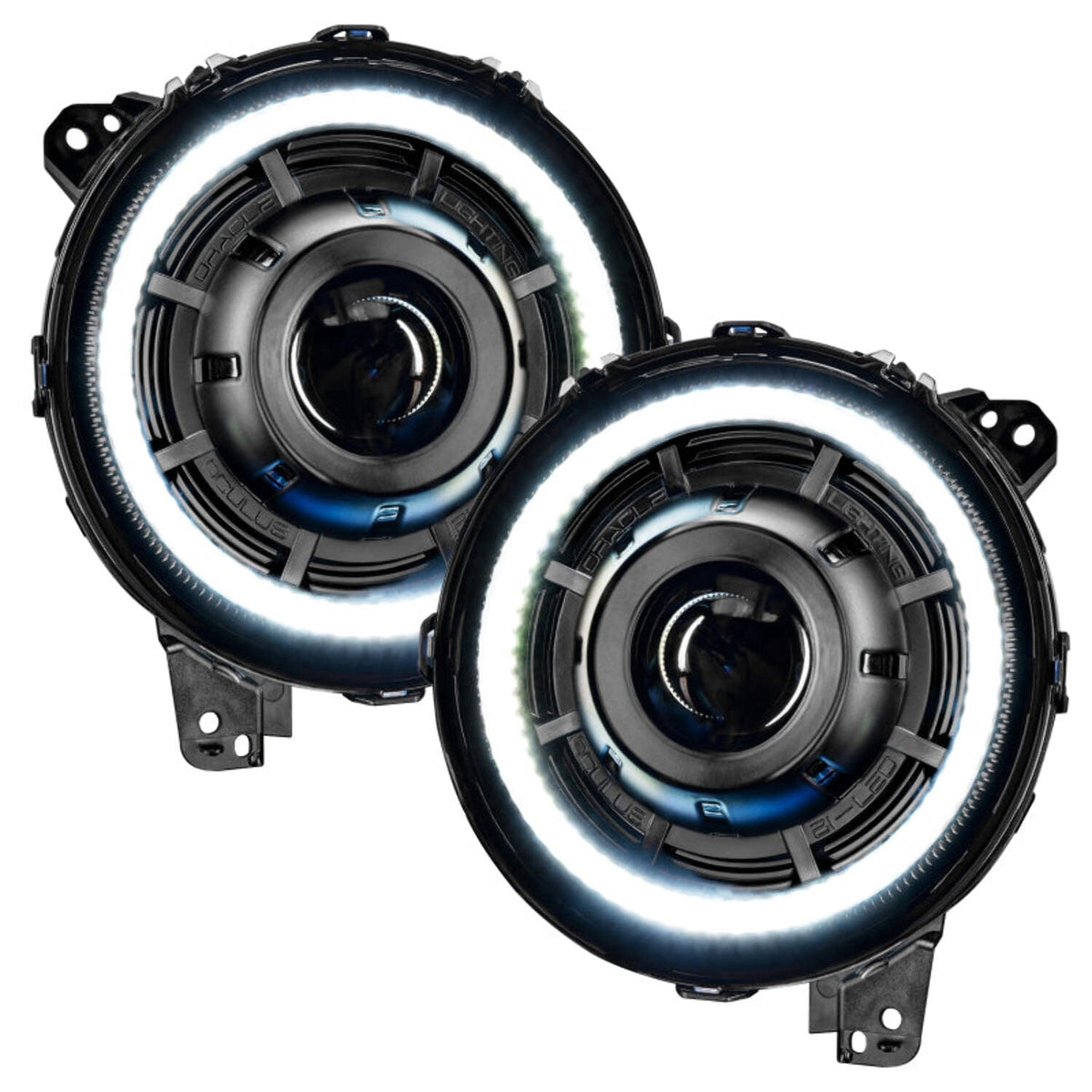 ORACLE Lighting 5839-504 ORACLE Lighting Oculus Bi-LED Projector Headlights for Jeep Wrangler JL/ Gladiator JT