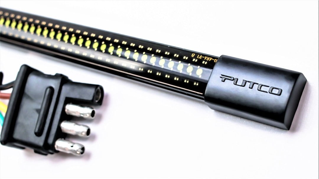 Putco 9202048-06 Putco 17-19 Ford Super Duty 48in Red Blade Blade LED Light Bar w/ Direct fit Quick-Connect Harness - 9202048-06 Fits select: 2017-2019 FORD F250, 2017-2019 FORD F350