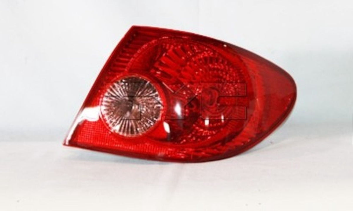 TYC TYC 11-5703-90-9 Capa Certified Tail Light Assembly Fits select: 2005-2008 TOYOTA COROLLA