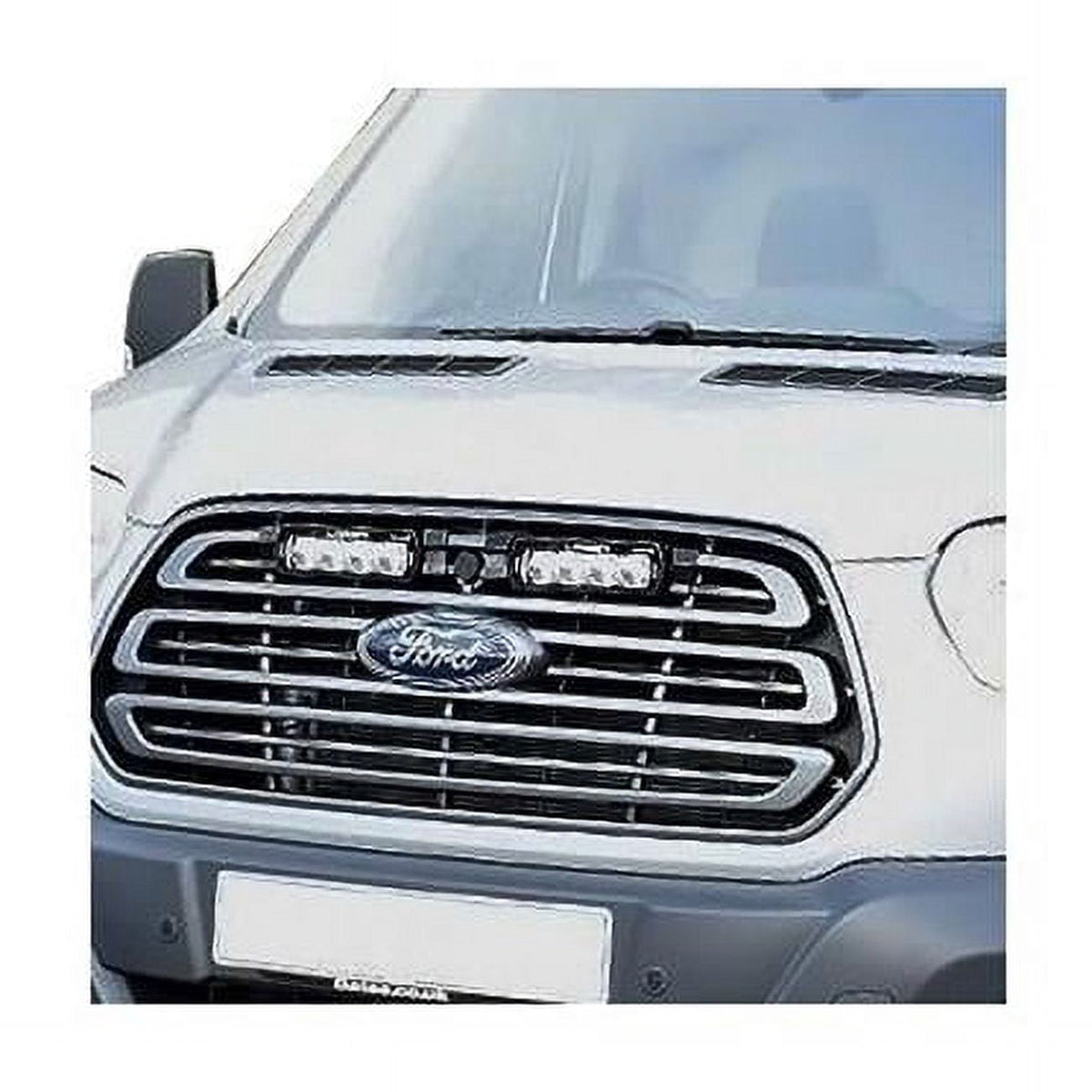 Triplerlight GM-USFT-01K Triplerlight GMUSFT01K Grille Mount Fits for 2015-2022 Ford Transit - Black