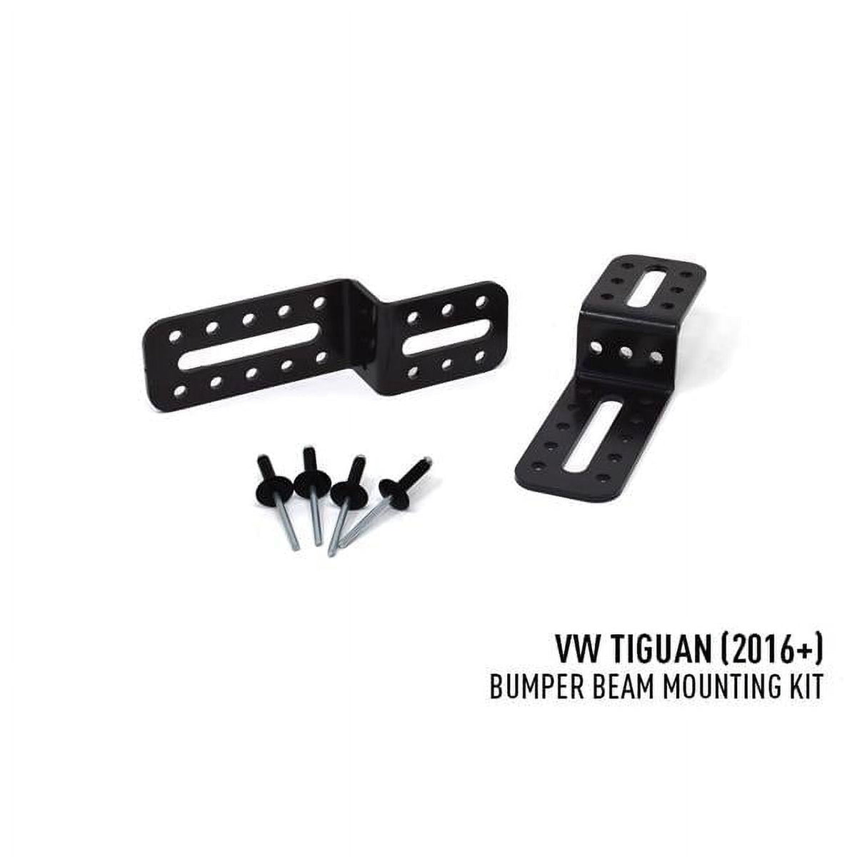 Triplerlight VIFK-TIGUAN-01K Triplerlight KTIGUAN01K Bumper Beam Mount Fits for 2016-2022 Volkswagen Tiguan - Black