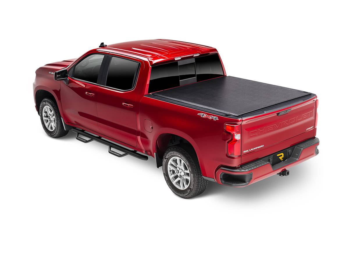 TruXedo 572201 Truxedo by RealTruck Lo Pro Soft Roll Up Truck Bed Tonneau Cover – 572201 – Compatible with 2014 - 2018, 2019 Limited/Legacy Chevy/GMC Silverado/Sierra 1500, 2015-19 2500/3500HD 8' 2" Bed (97.8")