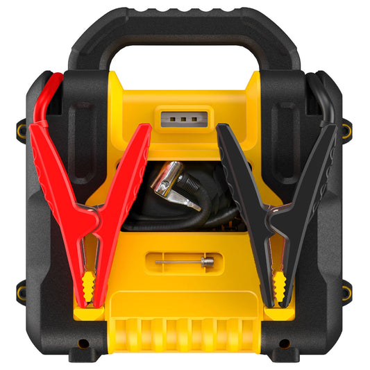 DeWalt DeWalt 2000 Peak Amp Lithium Jump Starter with 120 PSI Compressor & USB Power Bank, DXAELJC20