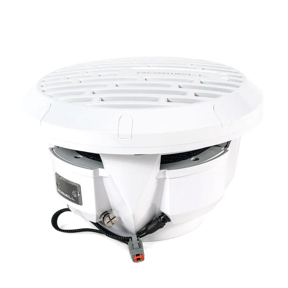 Roswell R1 10" Subwoofer - White - 250W RMS &amp; 500W Peak Power