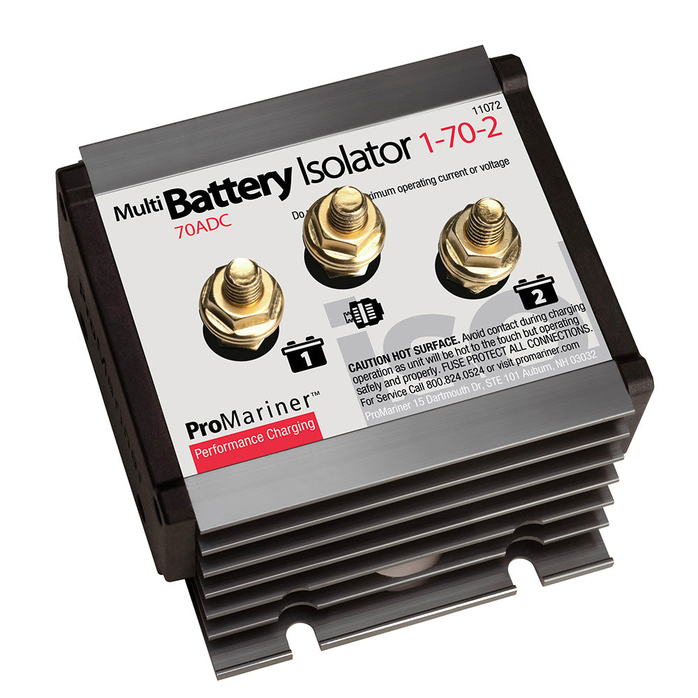 ProMariner 11072 ProMariner Battery Isolator - 1 Alternator - 2 Battery - 70 AMP