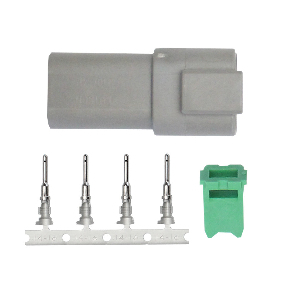 Pacer TDT04F-4RP Pacer DT Deutsch Receptacle Repair Kit - 14-18 AWG (4 Position)
