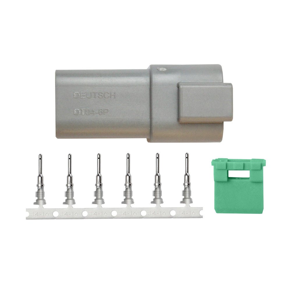Pacer TDT04F-6RP Pacer DT Deutsch Receptacle Repair Kit - 14-18 AWG (6 Position)