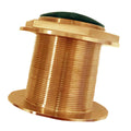 Echonautics Bronze Low-Profile Thru-Hull Medium-Frequency CHIRP Transducer - 1kW, 0° Tilt, 85-135kHz