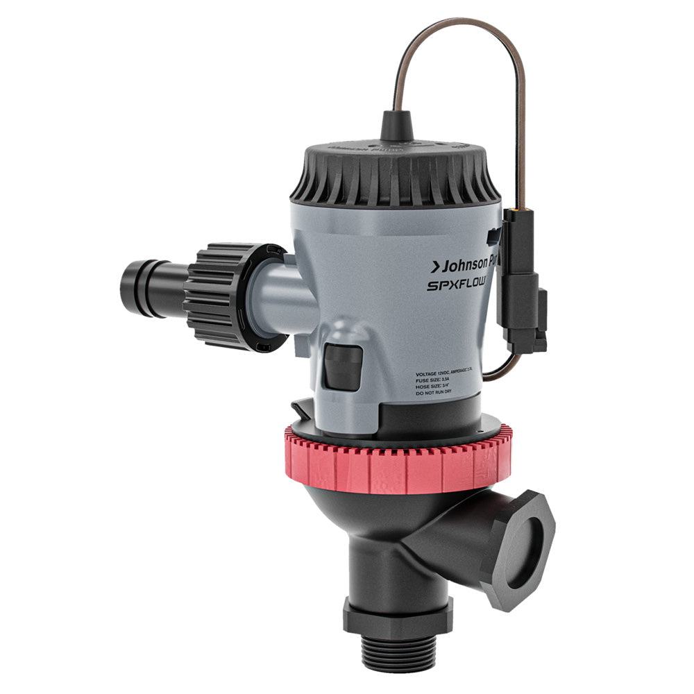 Johnson Pump 10-13649-01 Johnson Pump Aqua O2 Twin Port 500 GPH Aerator Pump - Flex Mount - 12V