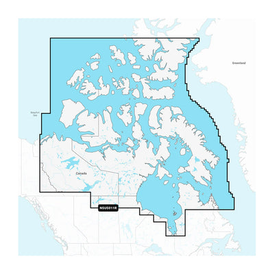 Garmin Navionics+™ NSUS011R Canada North