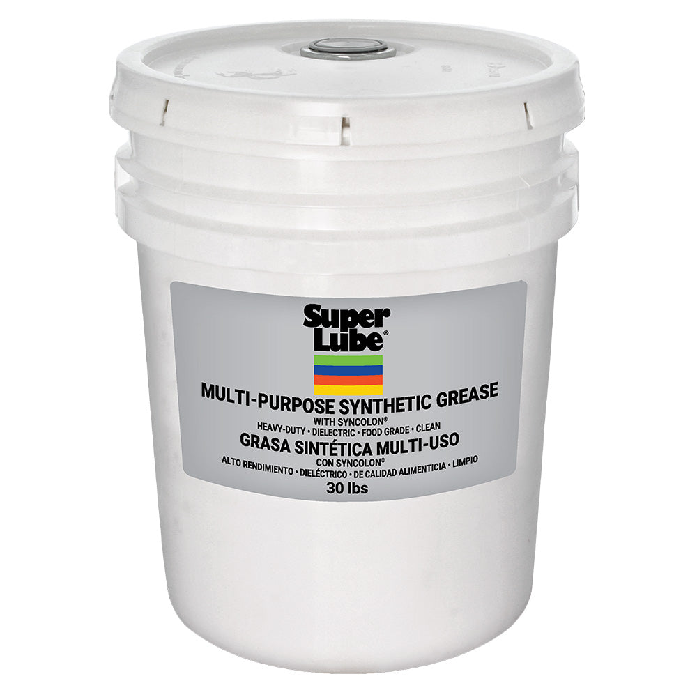 Super Lube 41030 Super Lube Multi-Purpose Synthetic Grease w/Syncolon&reg; (PTFE) - 30lbs