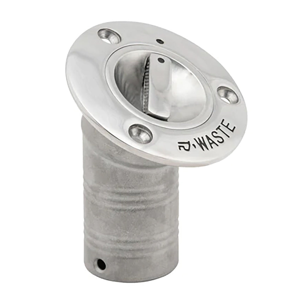 Whitecap 6126AEPA Whitecap 30&deg; EPA Pull-Up Deck Fill Angled 1-1/2" (Waste)