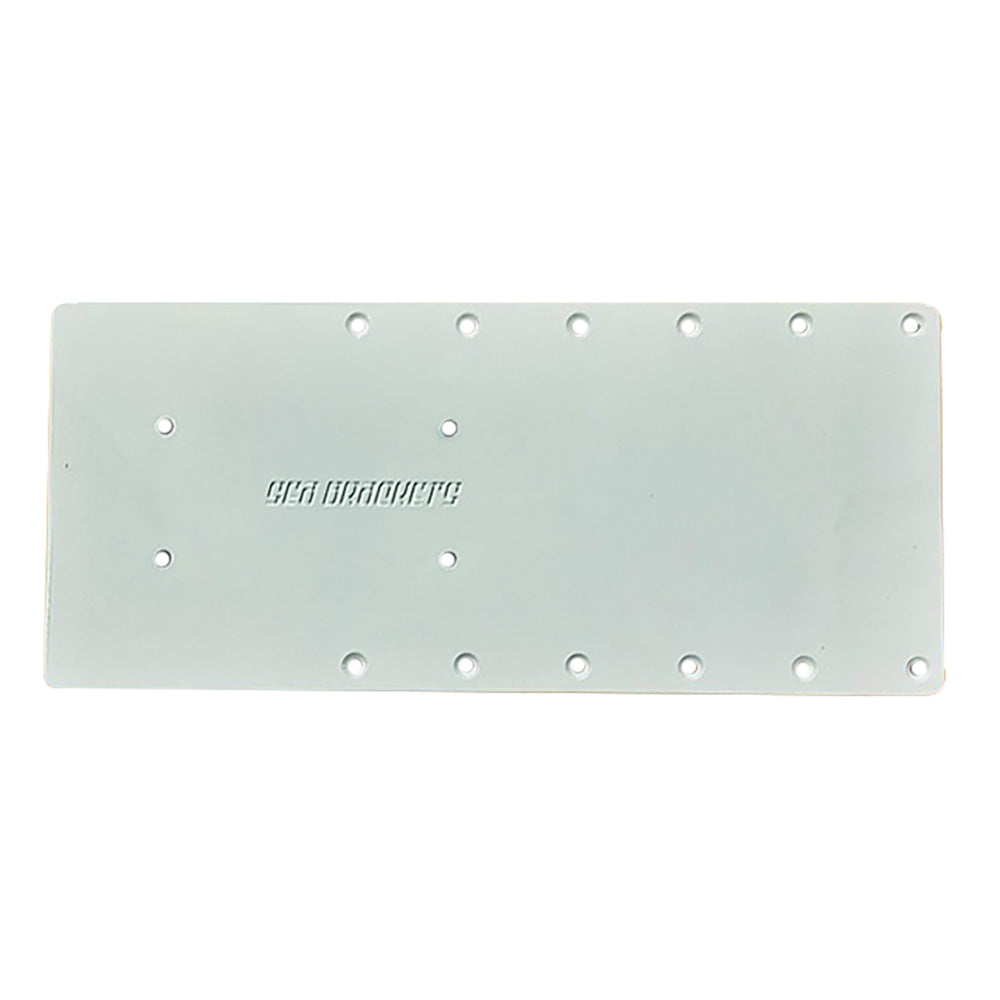 Sea Brackets 16" Straight Trolling Motor Plate f/Garmin Kraken