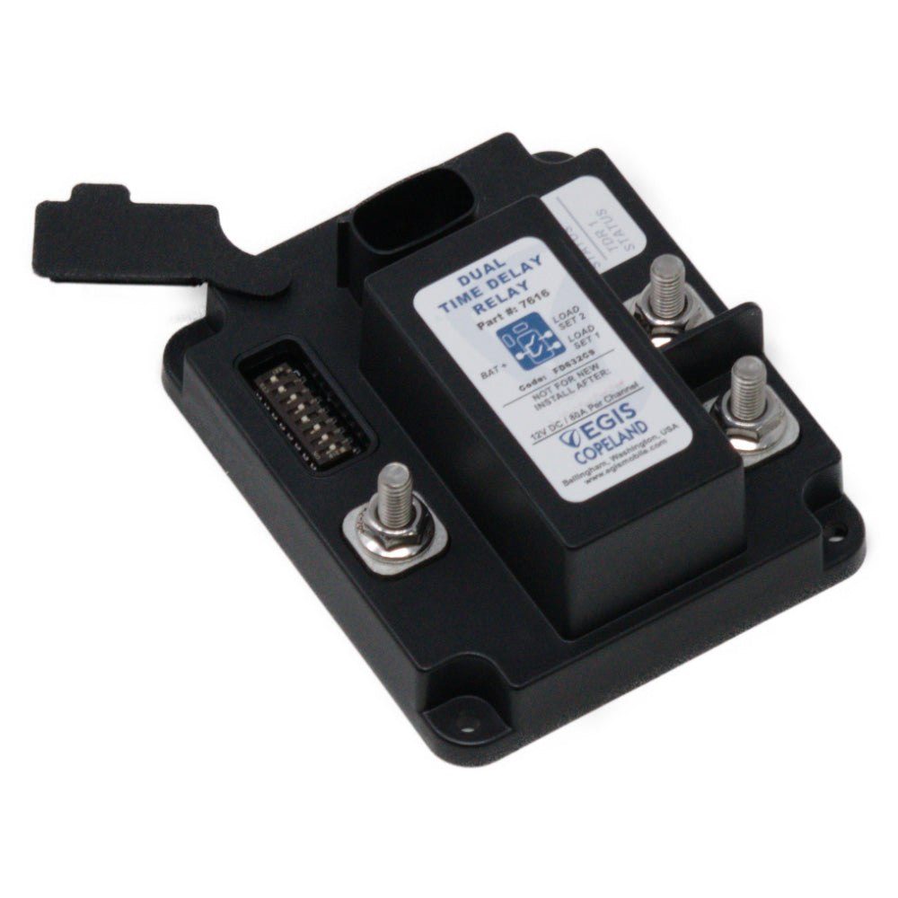Egis Mobile Electric 7616 Egis TDR Series Dual Output Time Delay Relay 12V (2 x 80A)
