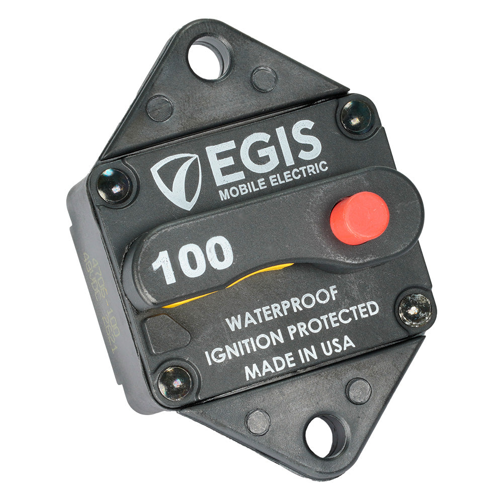 Egis Mobile Electric 4706-100 Egis 100A Panel Mount Circuit Breaker - 285 Series