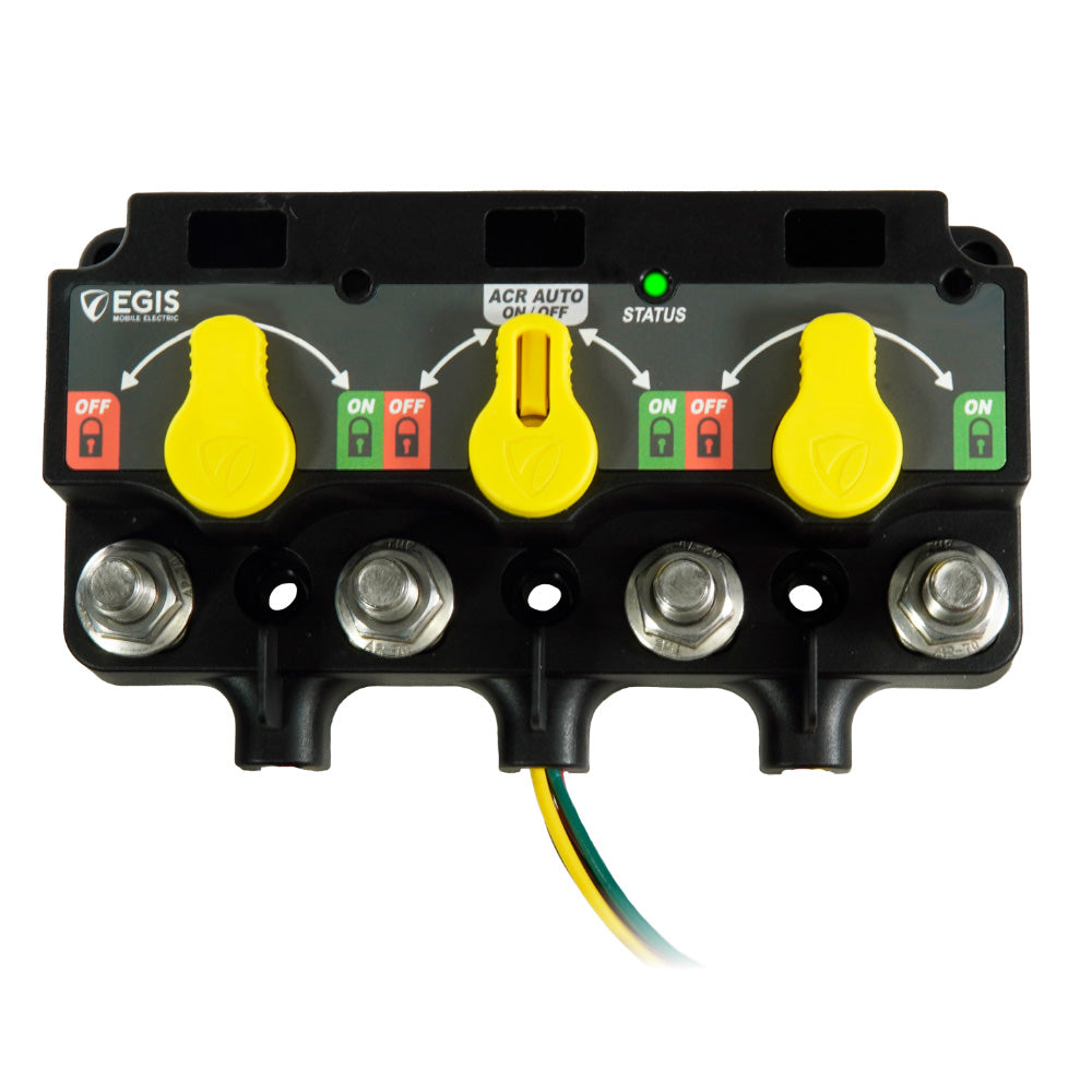 Egis Mobile Electric 8830-1939 Egis XD Series Triple Flex 2 Mechanical Switch-ACR-Mechanical Switch w/Knobs &amp; DTM Connector